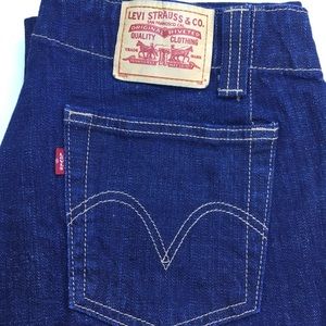 Levi’s 525 12M Boot Leg Mid-Rise Dark Blue Wash